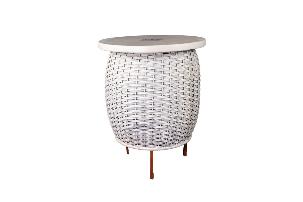 MESA DE CANTO GARDEN SEAT COM TAMPO