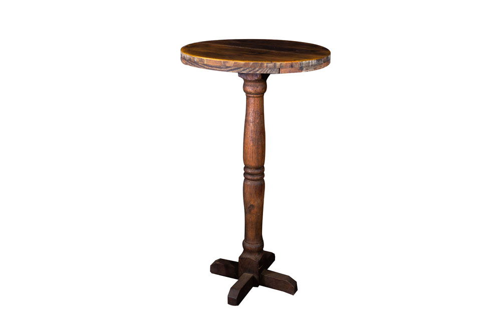 BISTRO MADEIRA RUSTICA BÁSICO PÉ TORNEADO