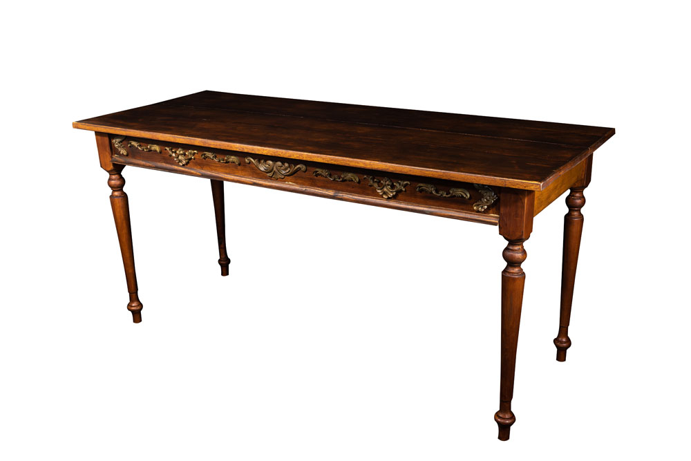 APARADOR DE MADEIRA IMBUIA COLONIAL