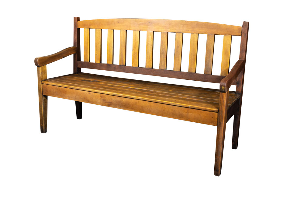 BANCO DE MADEIRA RÚSTICA