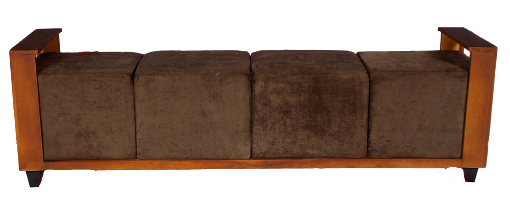 SOFA SUEDE MINI PUFF SEM ENCOSTO  
