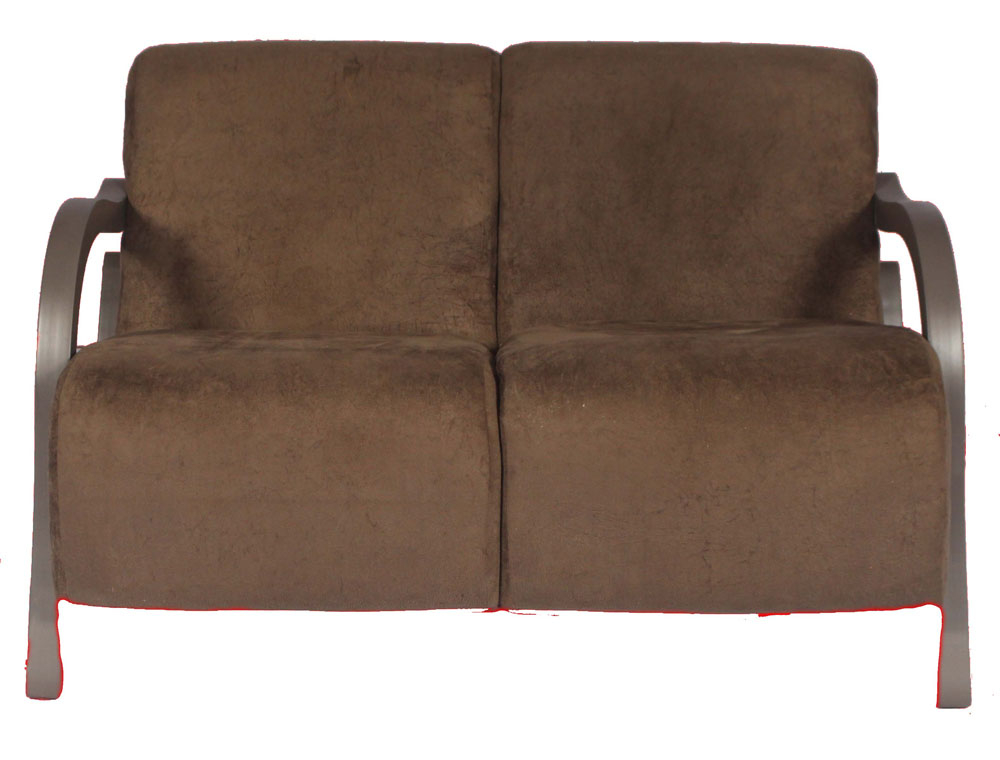 SOFA SUEDE POLTRONA 02 LUGARES COM BRAÇO 