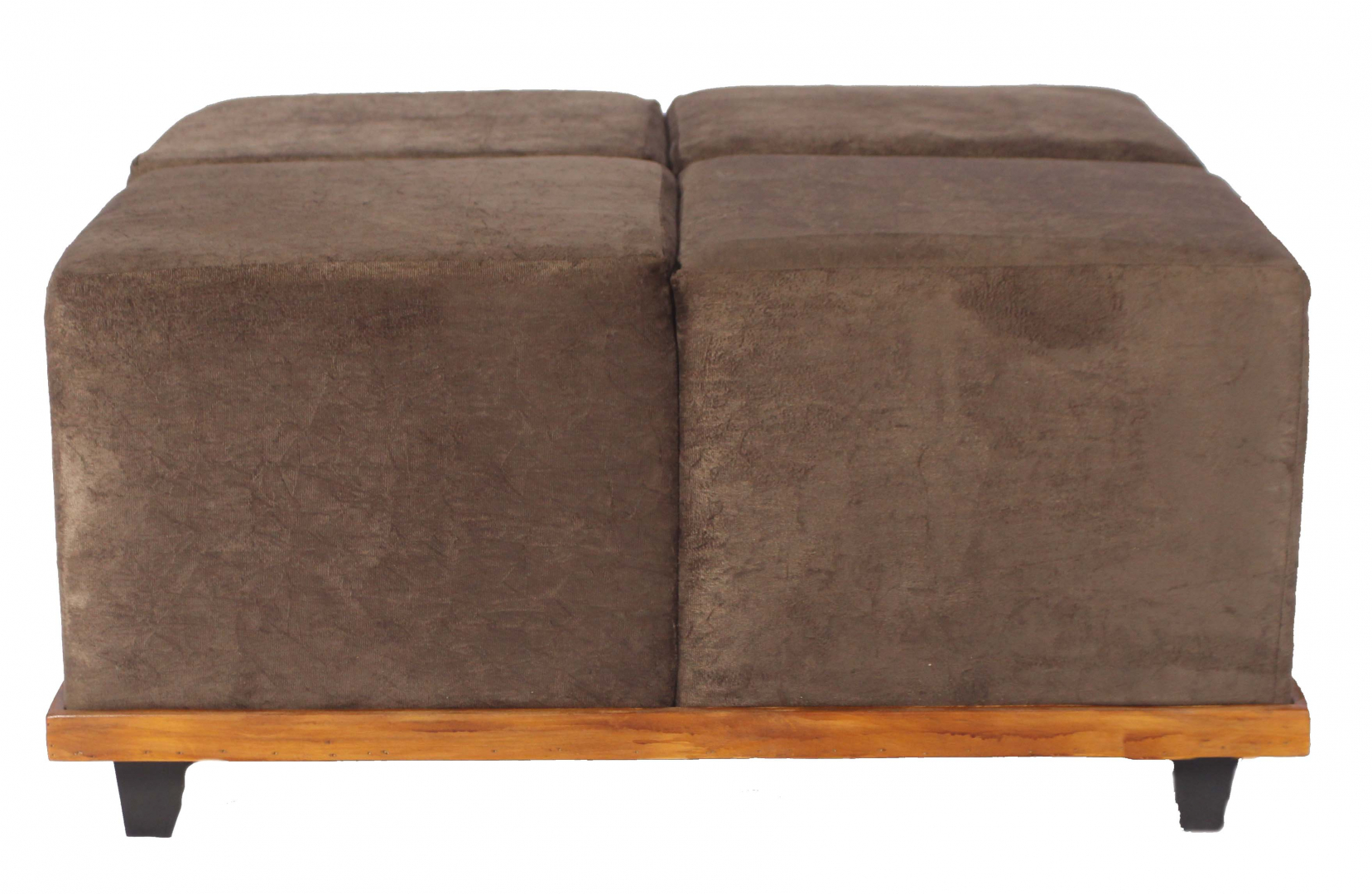 PUFFS SUEDE QUADRADO 