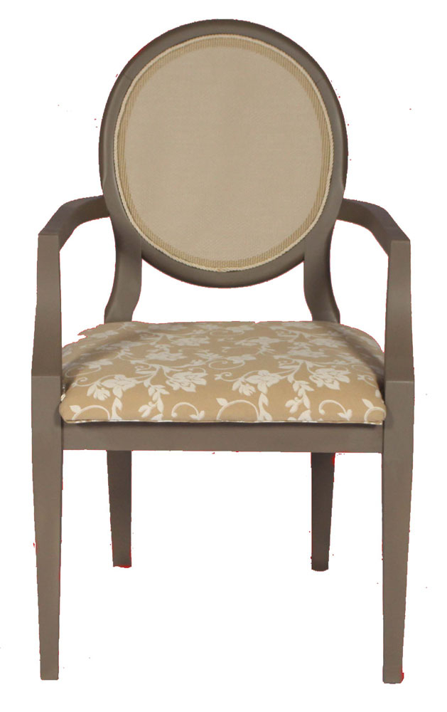 POLTRONA JACARD MEDALHÃO COM BRAÇO 