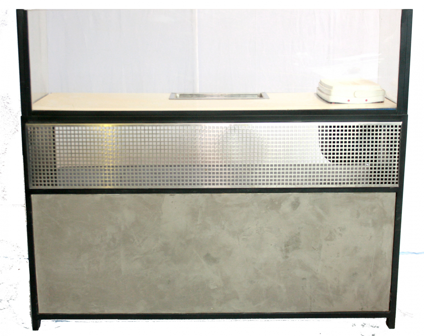 BALCÃO DRINK COM PORTA GELO E ACRILICO 