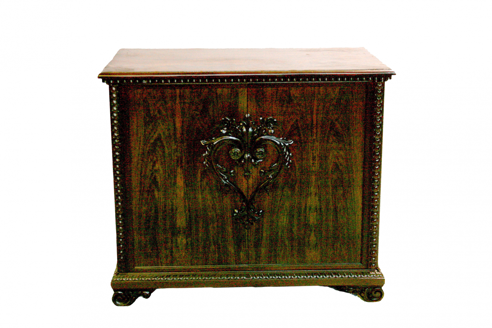 APARADOR CRISTALEIRA DE APOIO COM PORTA IMBUIA 